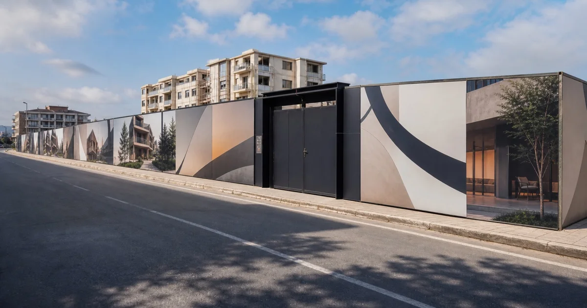 BAKIRKÖY Şantiye Reklam Perdesi ve Parapet Kaplama BAKIRKÖY Şantiye Reklam Perdesi ve Parapet Kaplama