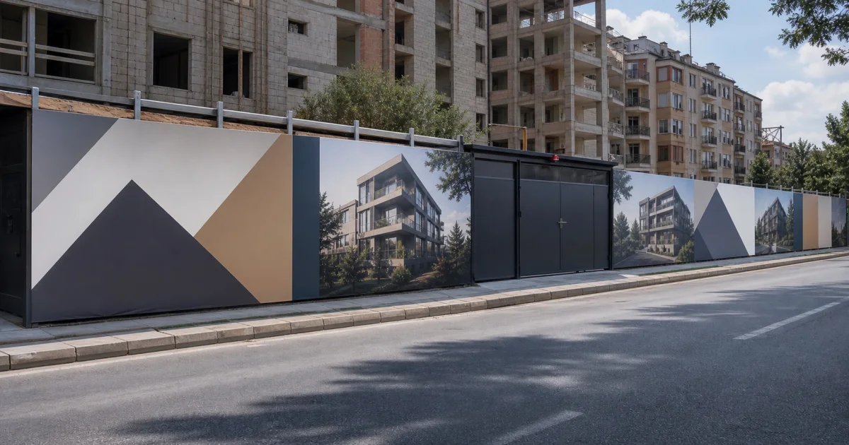 BAYRAMPAŞA Şantiye Çevreleme, Parapet Vinil ve Reklam Panosu